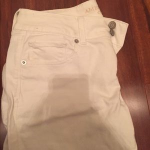 American Eagle artist crop stretch jeans size 10